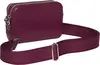 Calvin Klein WEBBING DOUBLE STRAP CAMERA BAG Kadın Bordo El Çanta