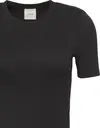 Calvin Klein A- Modal Rib Tee Essential Kadın Kahverengi T-Shirt