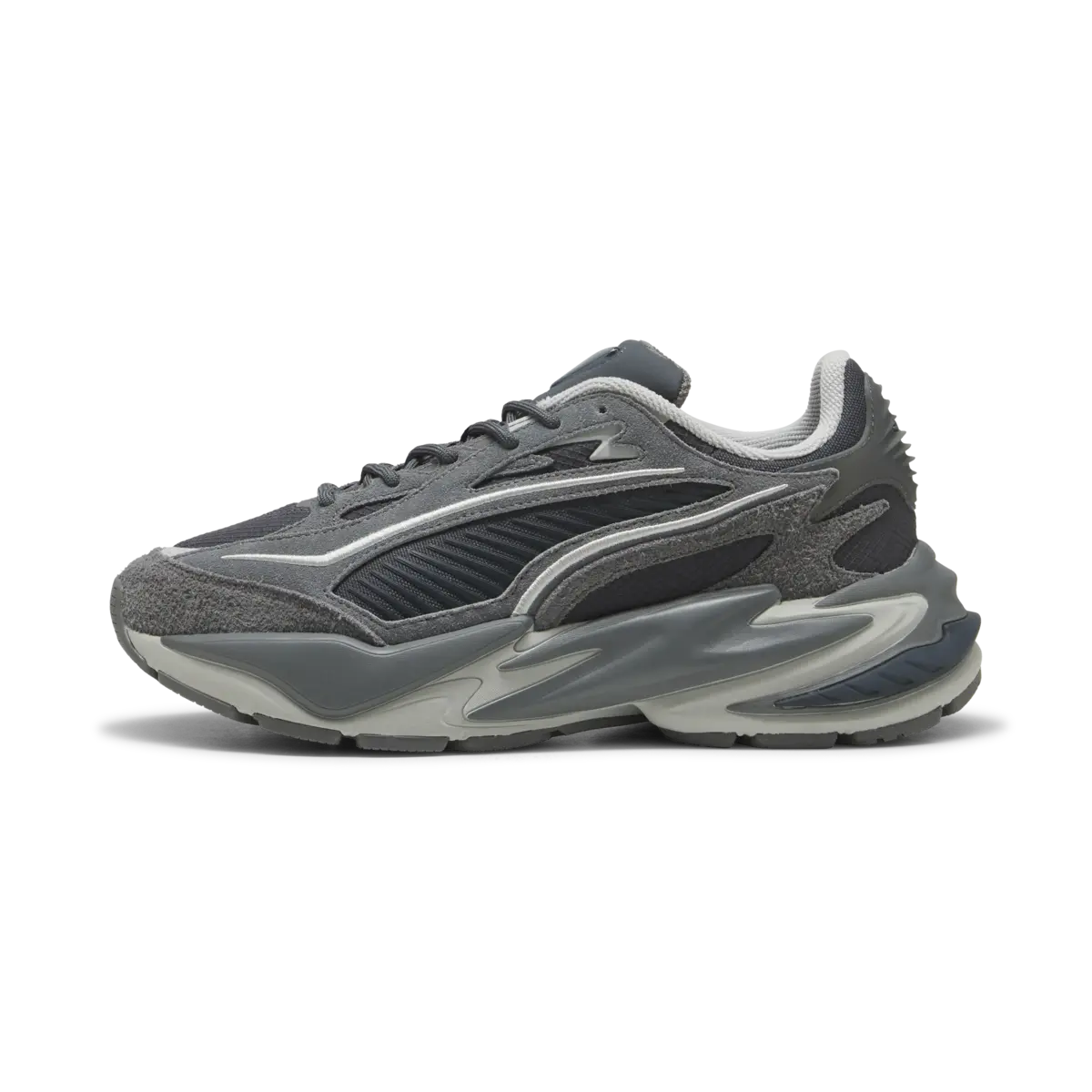 Puma RS Surge Hairy Suede Gri Unisex Günlük Spor Ayakkabı