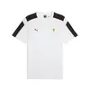 PUMA Ferrari Race MT7 Tee Beyaz Erkek T-Shirt