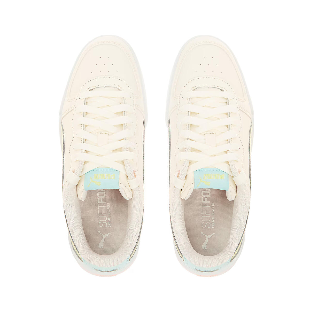 Puma Skye Pembe Kadın Krem Spor Ayakkabı & Sneaker