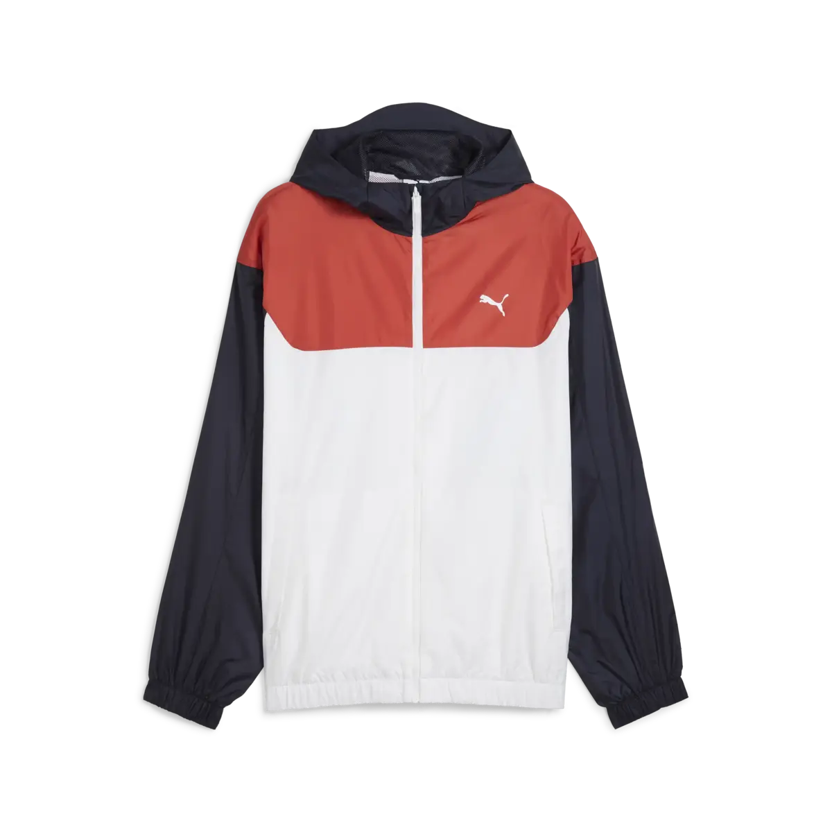 Puma ESS Relaxed Windbreaker Beyaz Erkek Ceket
