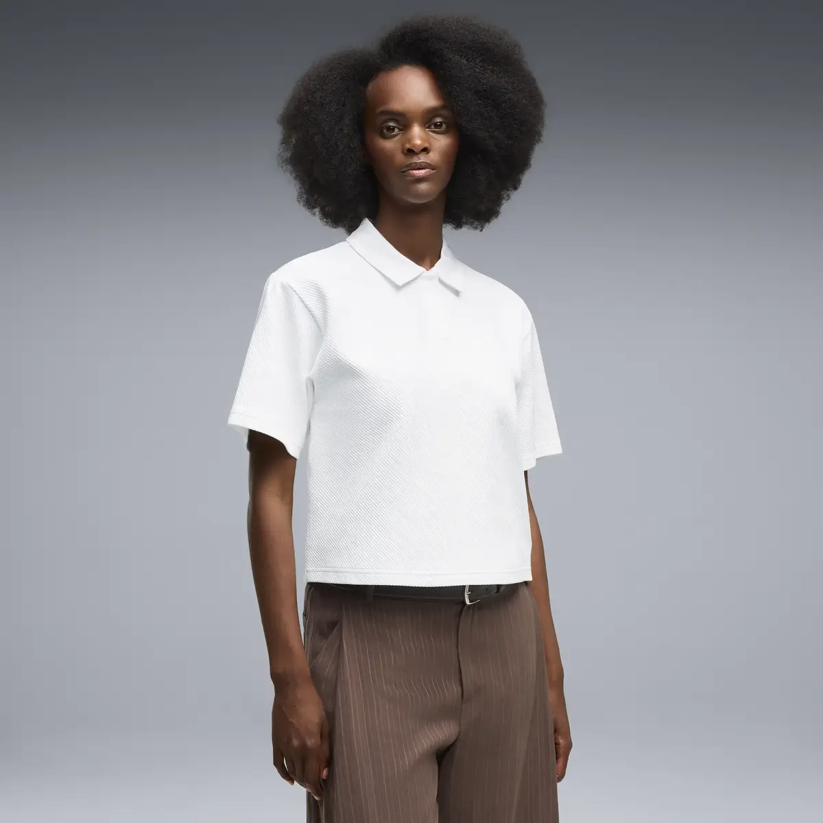 PUMA PUMA CLASS Polo Tee Beyaz Kadın Polo