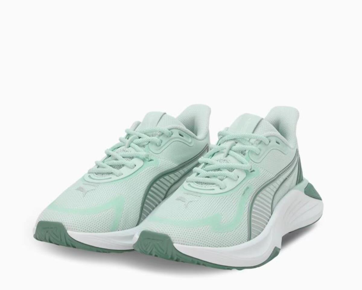 PUMA PWR Hybrid TR Wns Lace Pack Mavi Kadın Yürüyüş ve Koşu Ayakkabısı