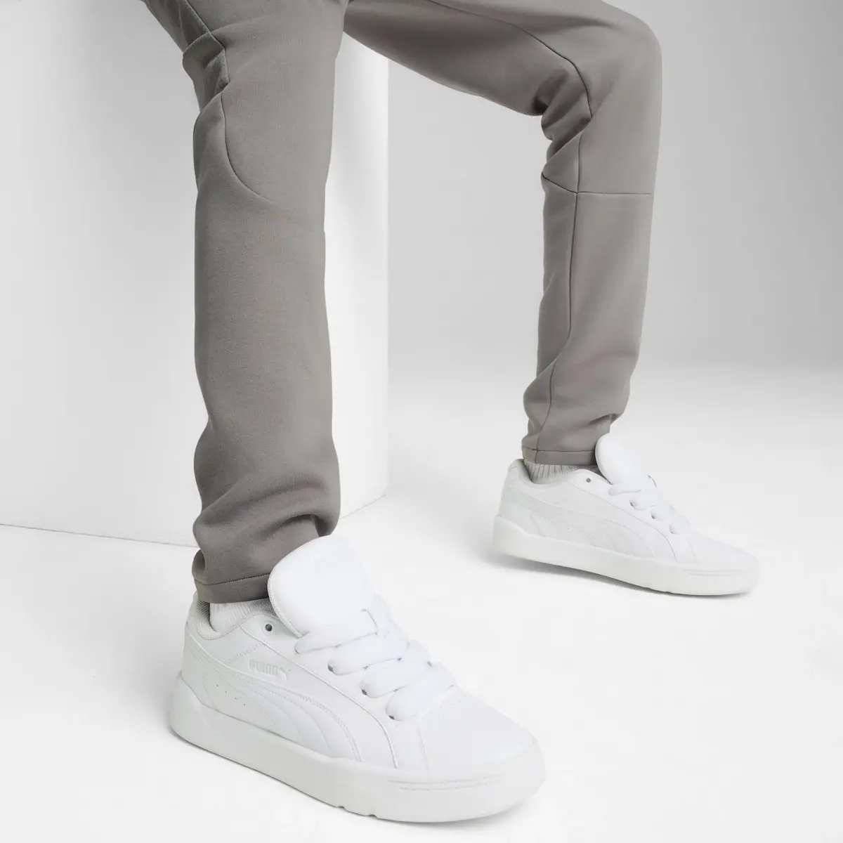 PUMA EVOSTRIPE Pants Gri Erkek Eşofman Altı
