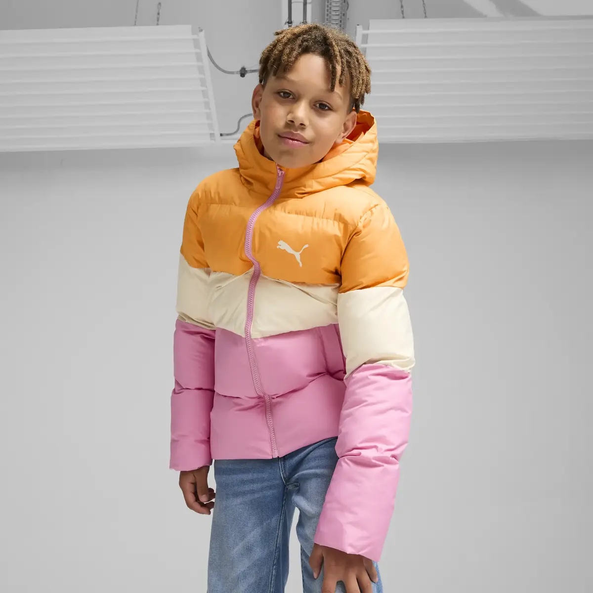 Puma Poly Hooded Puffer Jacket Unisex Mont