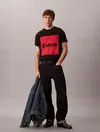 Calvin Klein SS 16S IO CALVIN BOX Siyah Erkek Tişört
