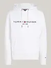 Tommy Hilfiger TOMMY LOGO HOODY, YBR Beyaz Erkek Sweatshirt