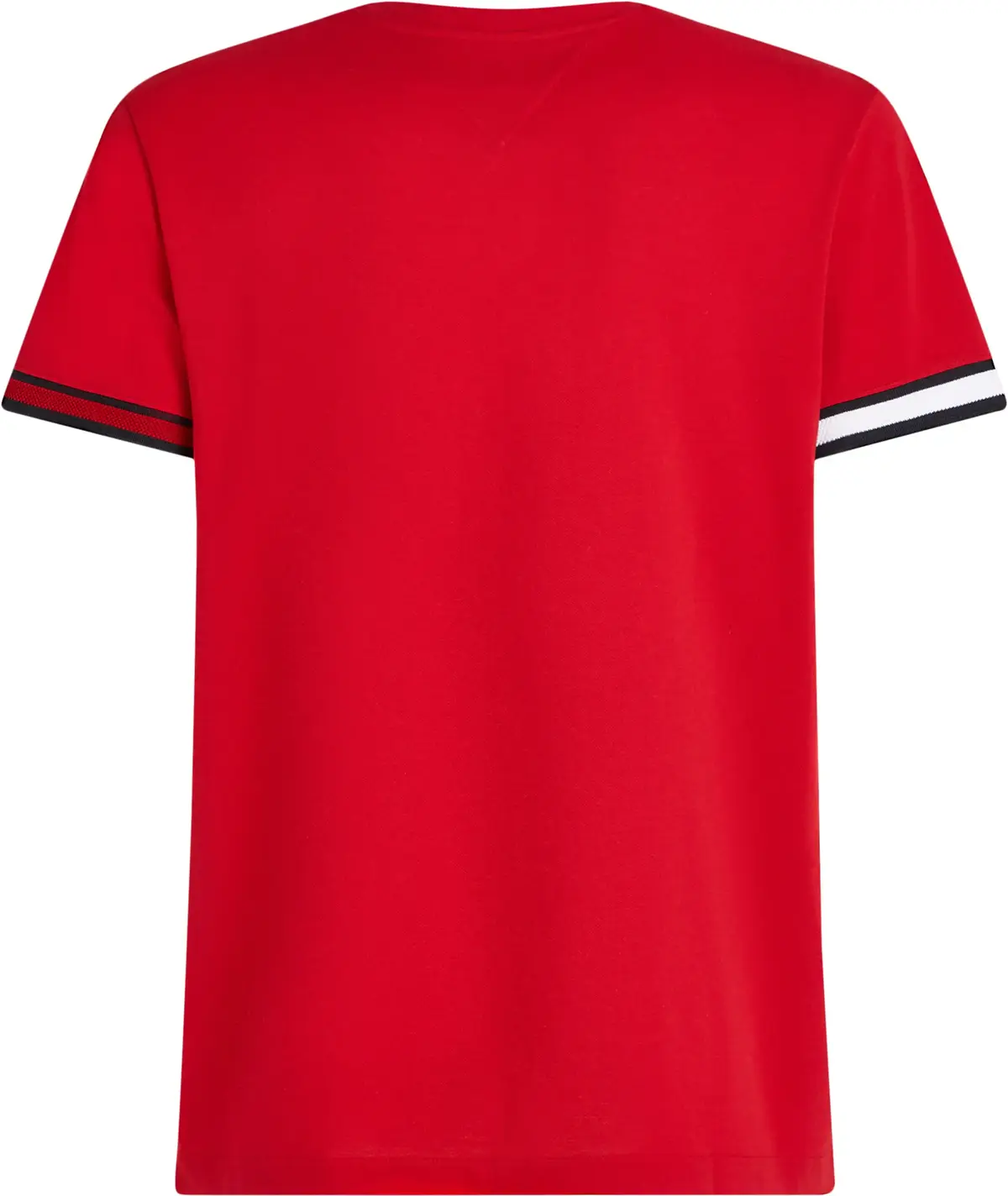 Tommy Hilfiger GLOBAL STRIPE FLAG C, XLD Kırmızı Erkek T-Shirt & Polo