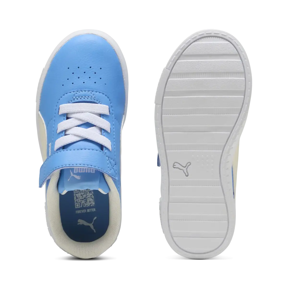 Puma Jola Colorful Rainbow AC+ PS Mavi Çocuk Spor Ayakkabı