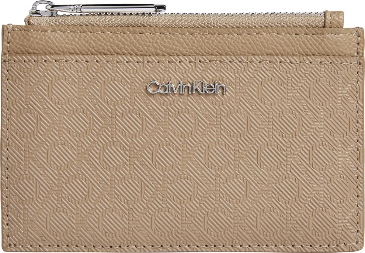 Calvin Klein CK MUST CARDHOLDER W, 0F4 Bej Kadın Çanta