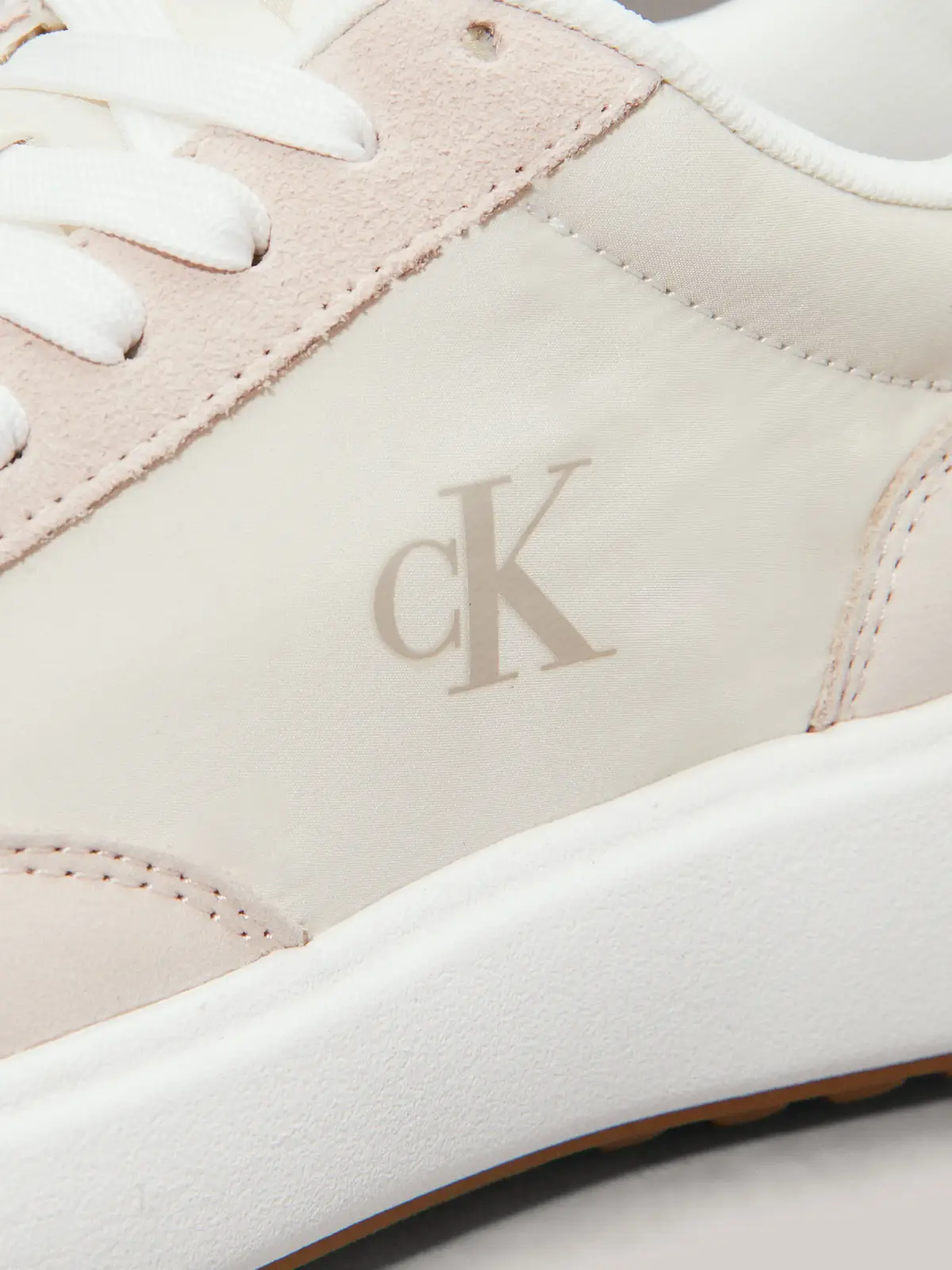 Calvin Klein ATHLEISURE RUNNER LA, 01T Gri Kadın Spor Ayakkabı & Sneaker