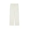 Puma CLASSICS Ribbed Relaxed Pants Bej Kadın Eşofman Altı