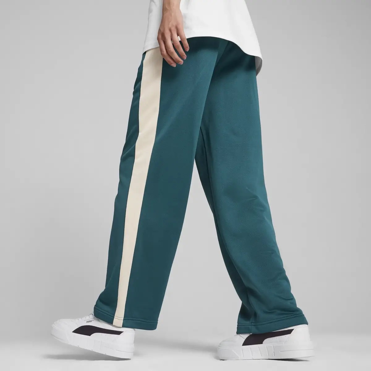 Puma ICONIC T7 Track Pants Yeşil Kadın Eşofman Altı