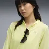 Puma RUN VELOCITY WOVEN JACKET W Sarı Kadın Fermuarlı Üst