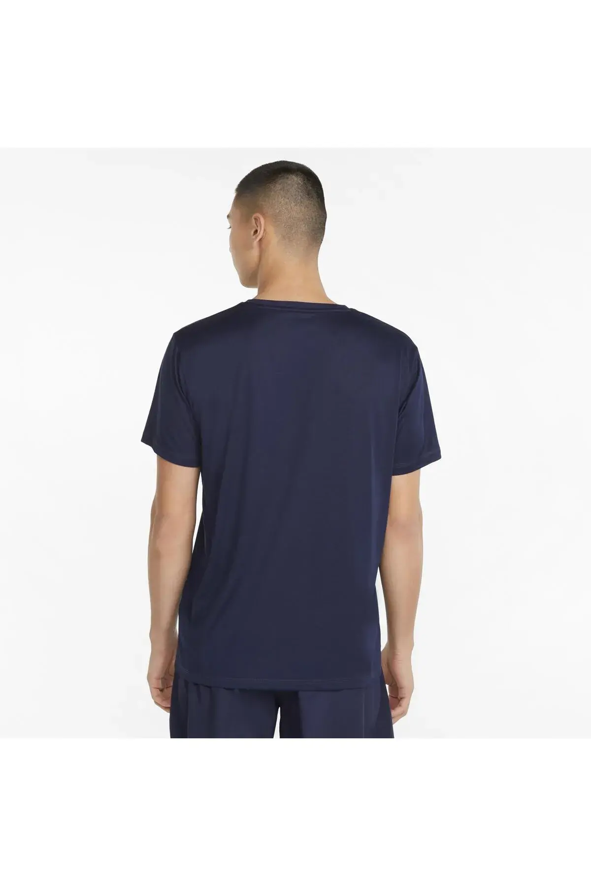Puma Active Tee Peacoat Erkek Mavi T-shirt