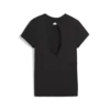 Puma STUDIO SHEER FASHION TEE Siyah Kadın T-Shirt
