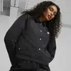 Puma Downtown Padded Coach Jacket Siyah Kadın Ceket