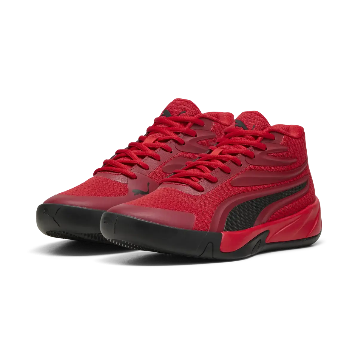 Puma Court Pro JR Kırmızı Çocuk Spor Ayakkabı