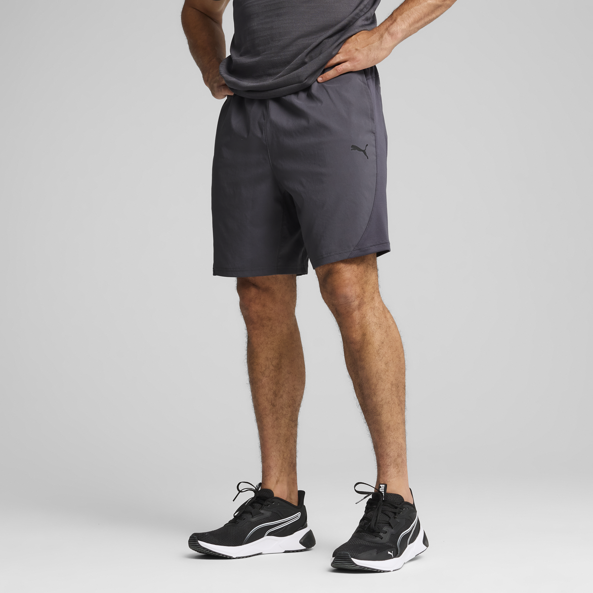 Puma M TAD TECH Fabric Mix Short Gri Erkek Şort