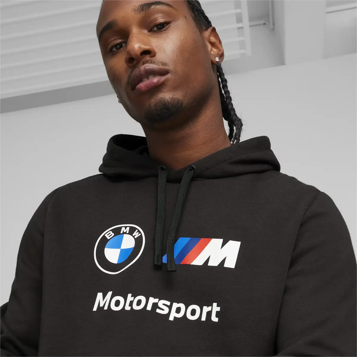 Puma BMW MMS ESS Hoodie FT Siyah Erkek Sweatshirt
