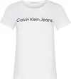 Calvin Klein Beyaz Kadın T-Shirt & Polo