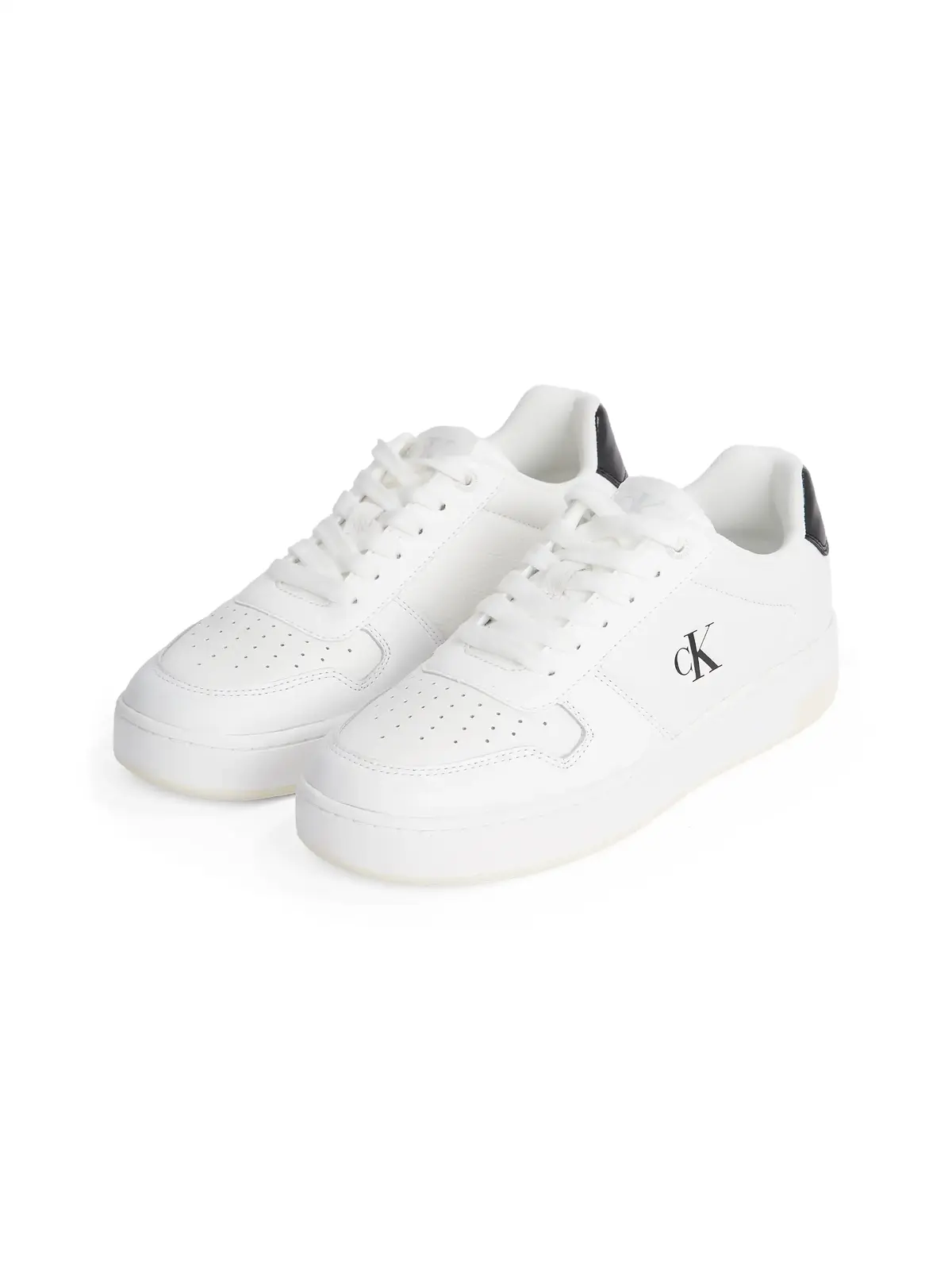 Calvin Klein BASKET CUPSOLE LOW M Beyaz Deri Kadın Sneaker