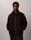 Calvin Klein WOOL BLEND POLAR FLE Siyah Erkek Polar