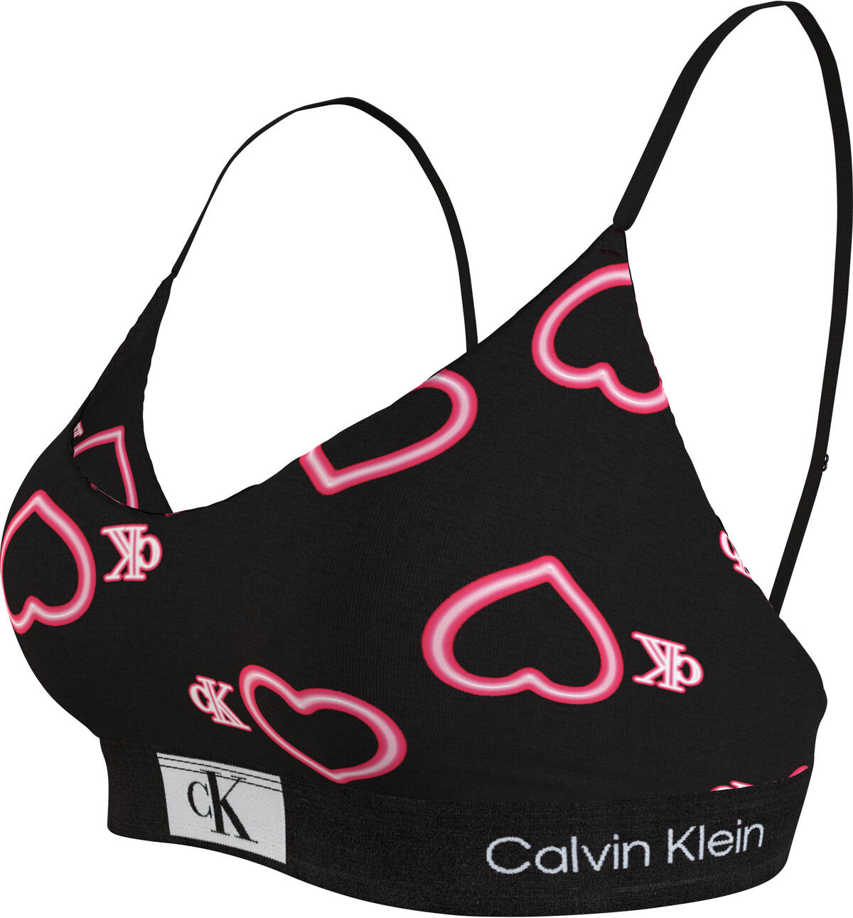Calvin Klein UNLINED BRALETTE Kadın Siyah Bralet