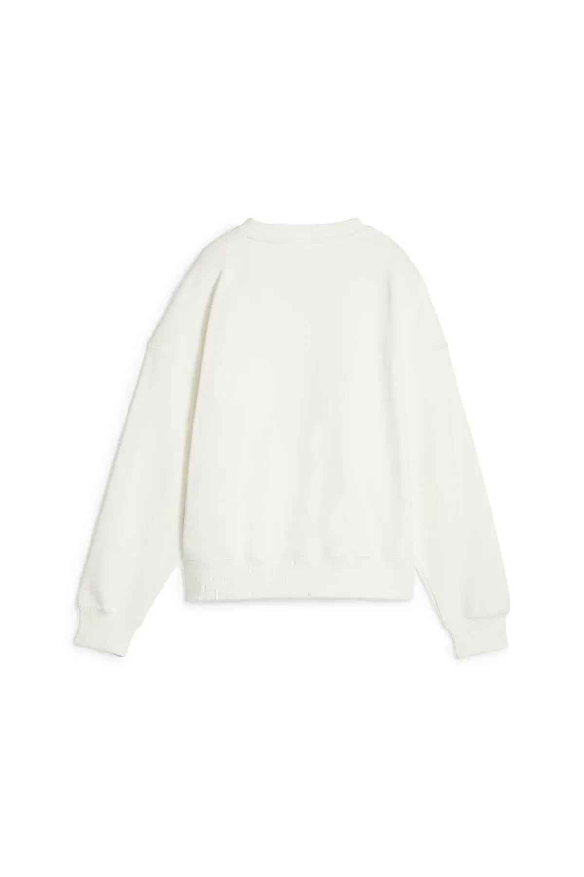 Puma X LIBERTY Oversized Crew FL Kırık Beyaz Kadın Sweatshirt
