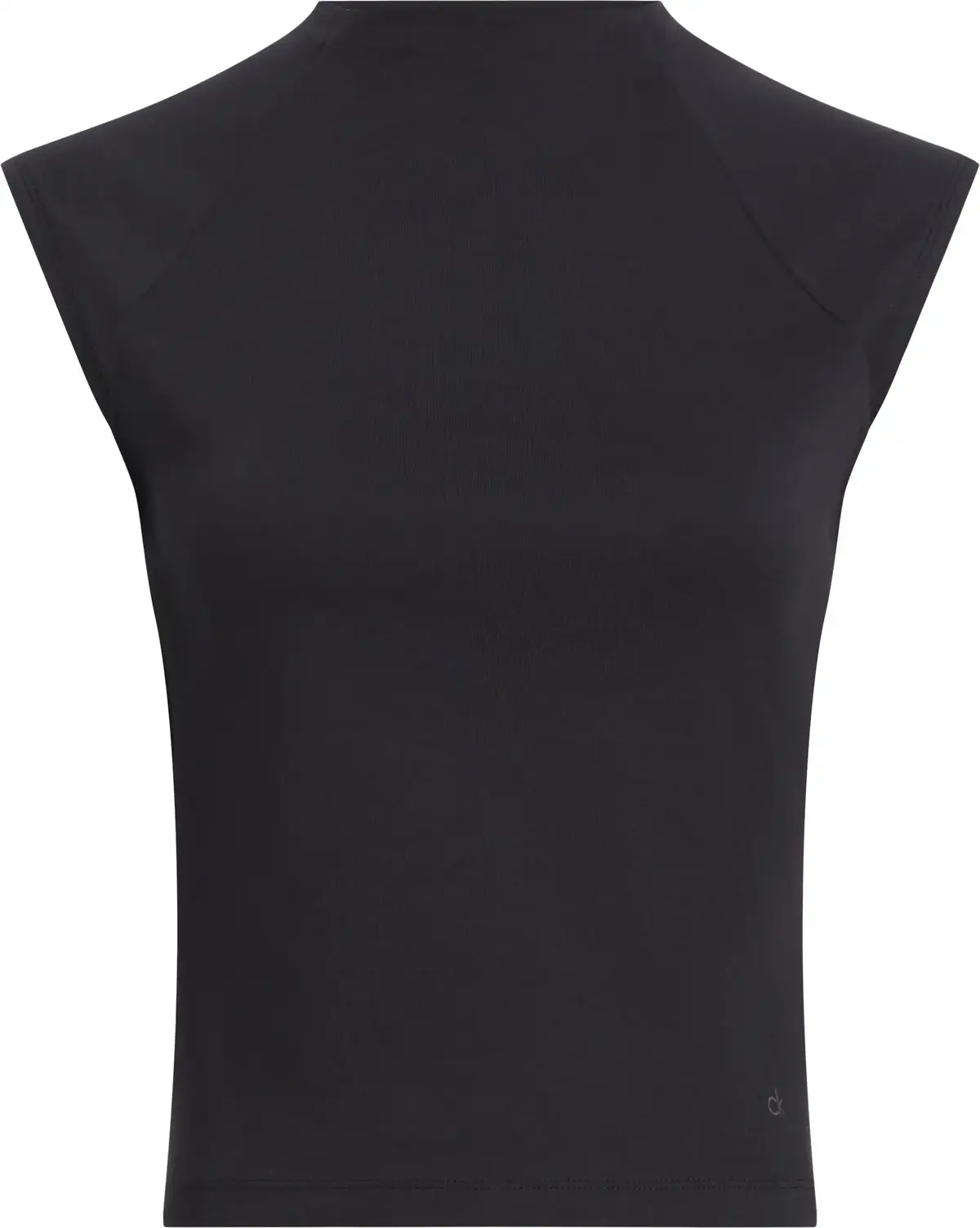 Calvin Klein LIQUID TOUCH TOP, BEH Siyah Kadın T-Shirt & Polo