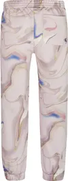 Calvin Klein LIQUID PRINT SWEATPA Kadın Pembe Eşofman Altı