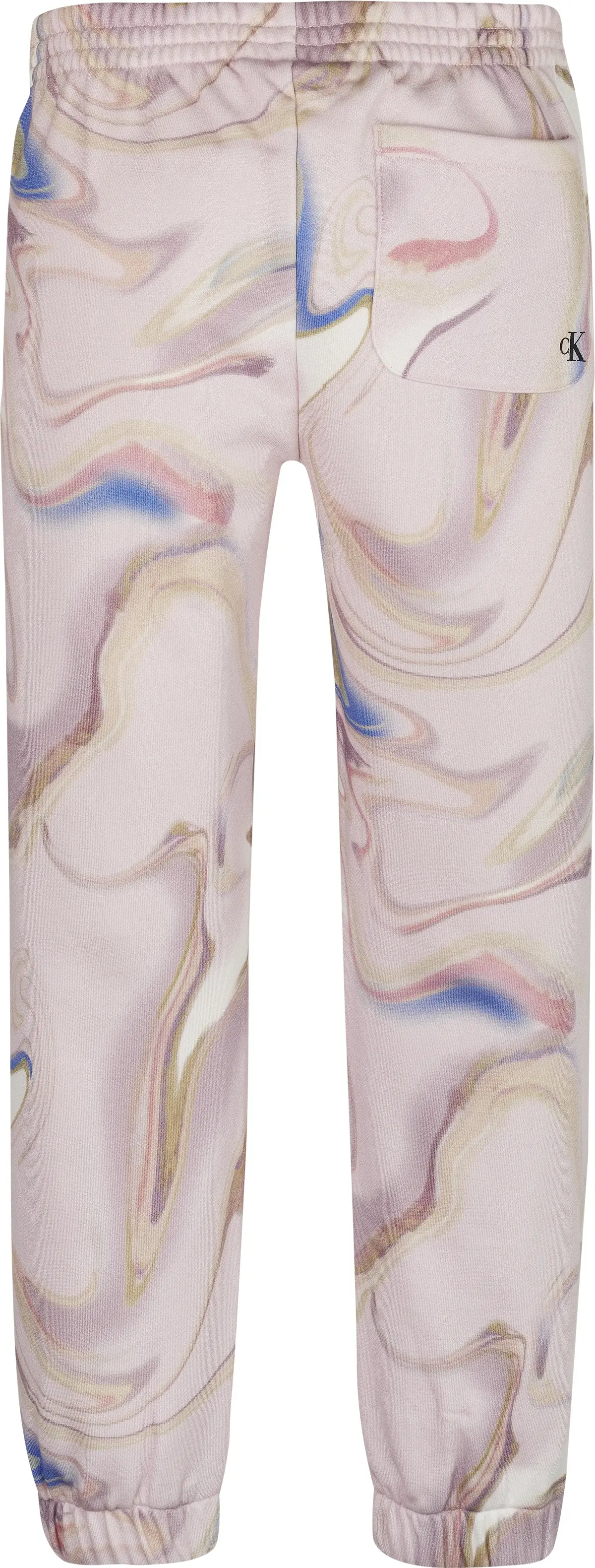 Calvin Klein LIQUID PRINT SWEATPA Kadın Pembe Eşofman Altı