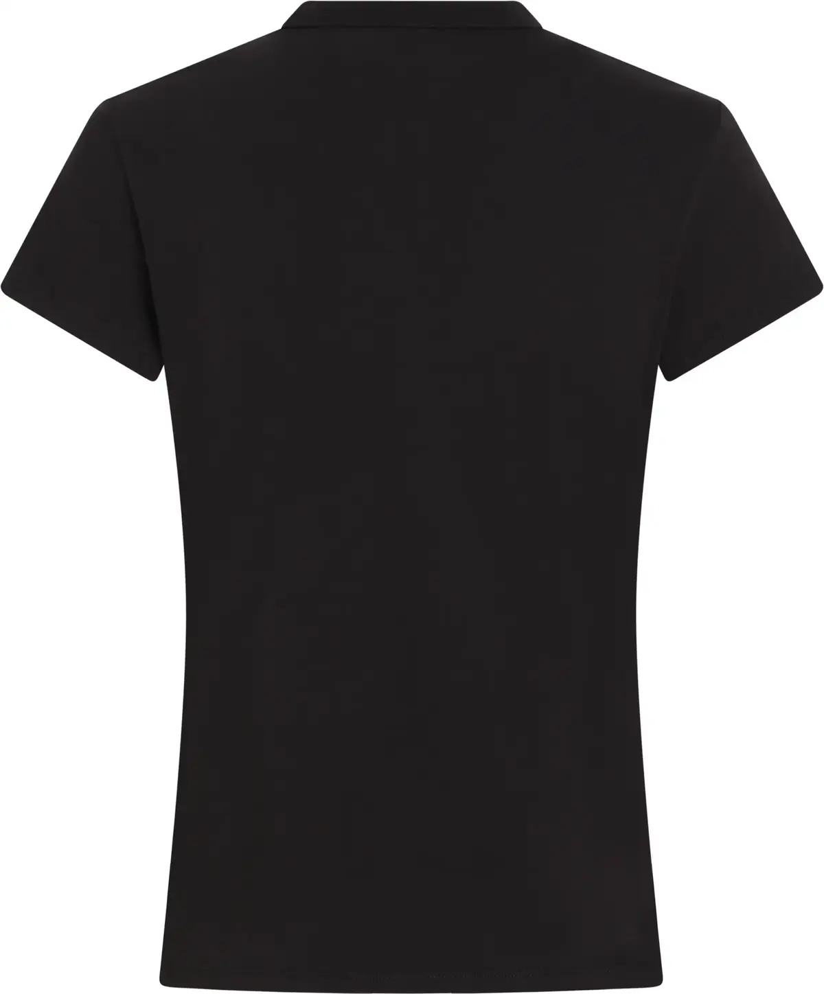 Calvin Klein SATIN CK SLIM T-SHIR, BEH Siyah Kadın T-Shirt & Polo