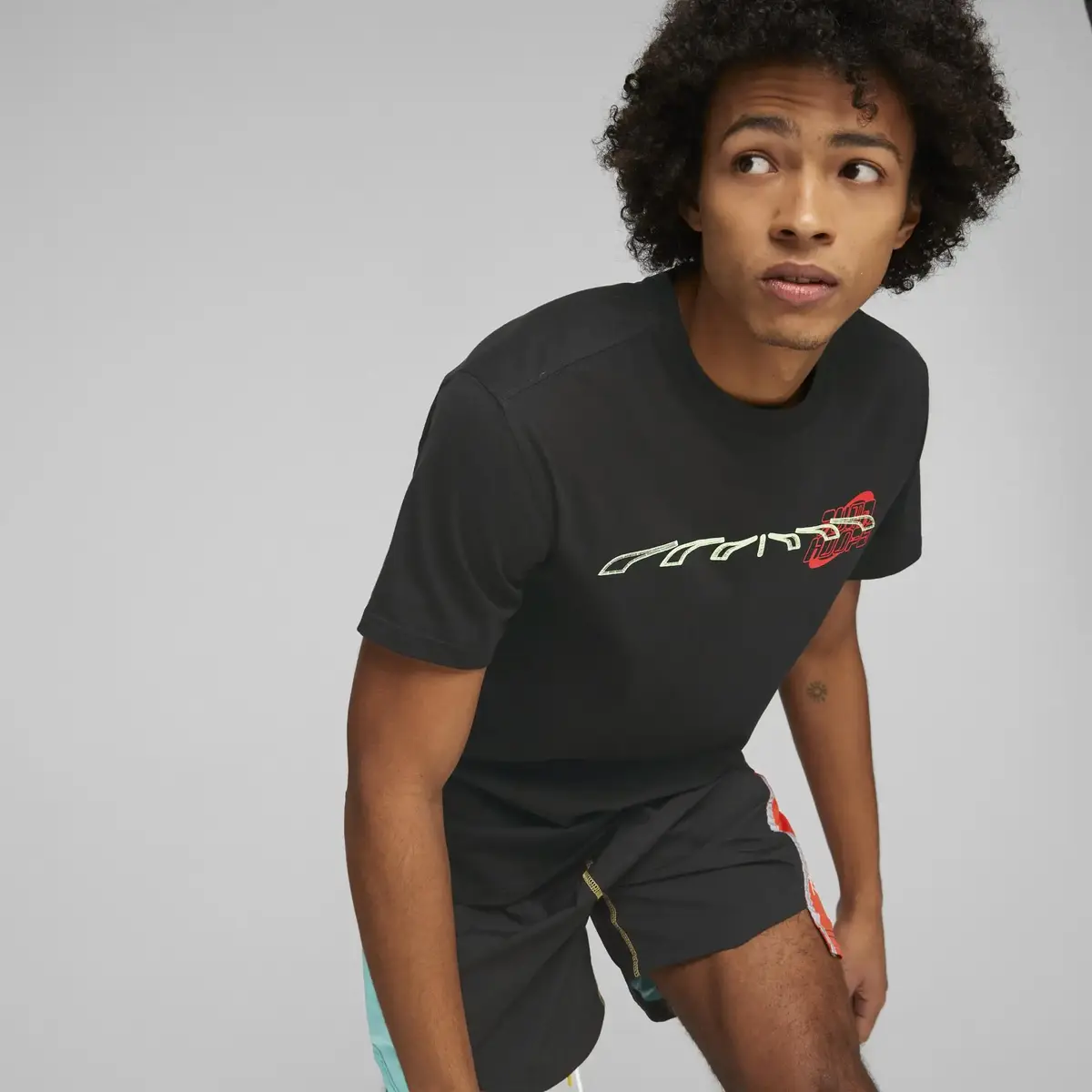 Puma New Era Siyah Erkek T-Shirt