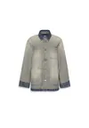 Calvin Klein CHORE JACKET INSIDE, YYD Gri Kadın Ceket
