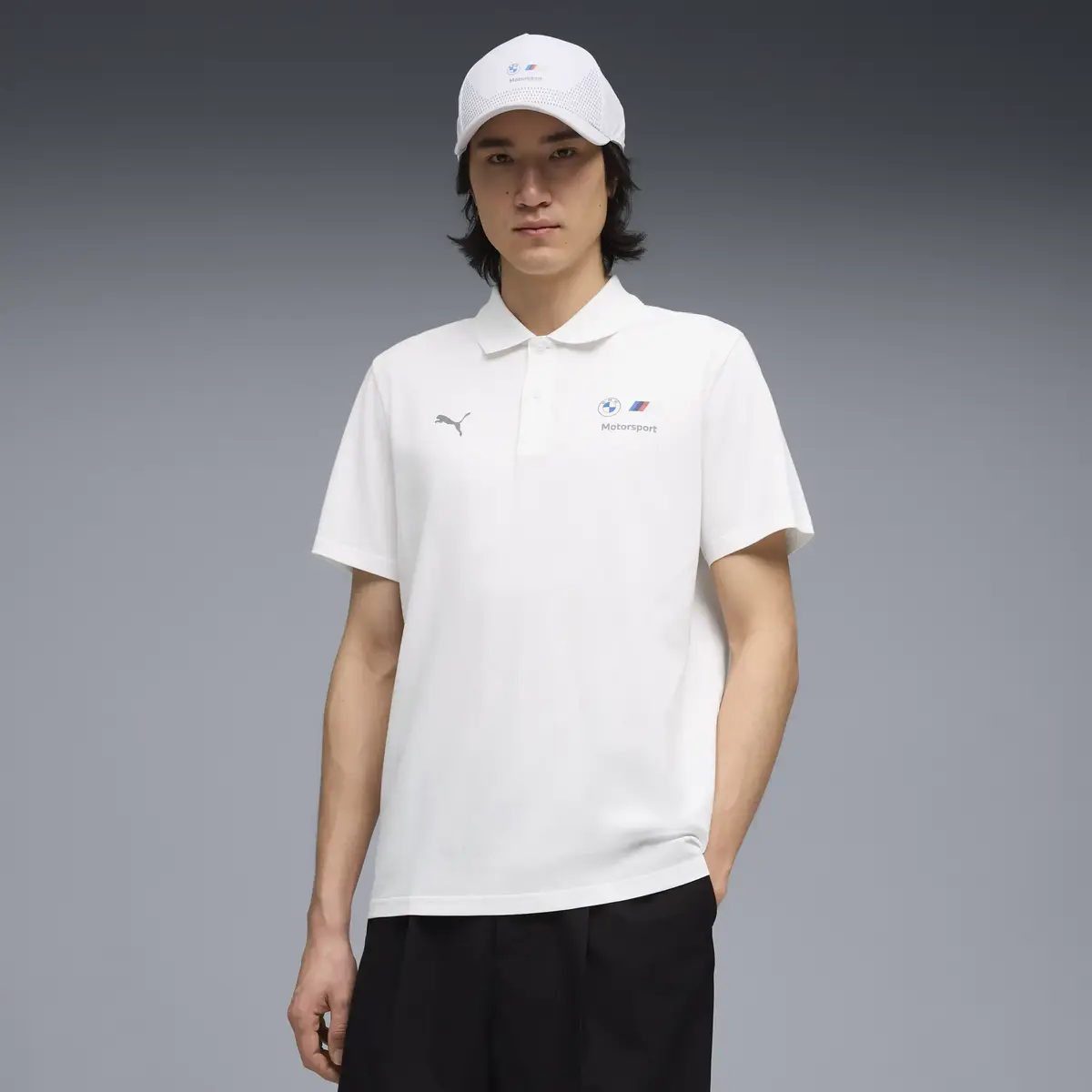 Puma BMW MMS Ess Polo Beyaz Erkek T-Shirt & Polo