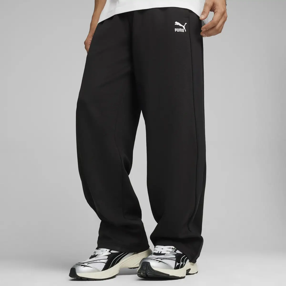 PUMA T7 Straight Track Pants Siyah Erkek Eşofman Altı