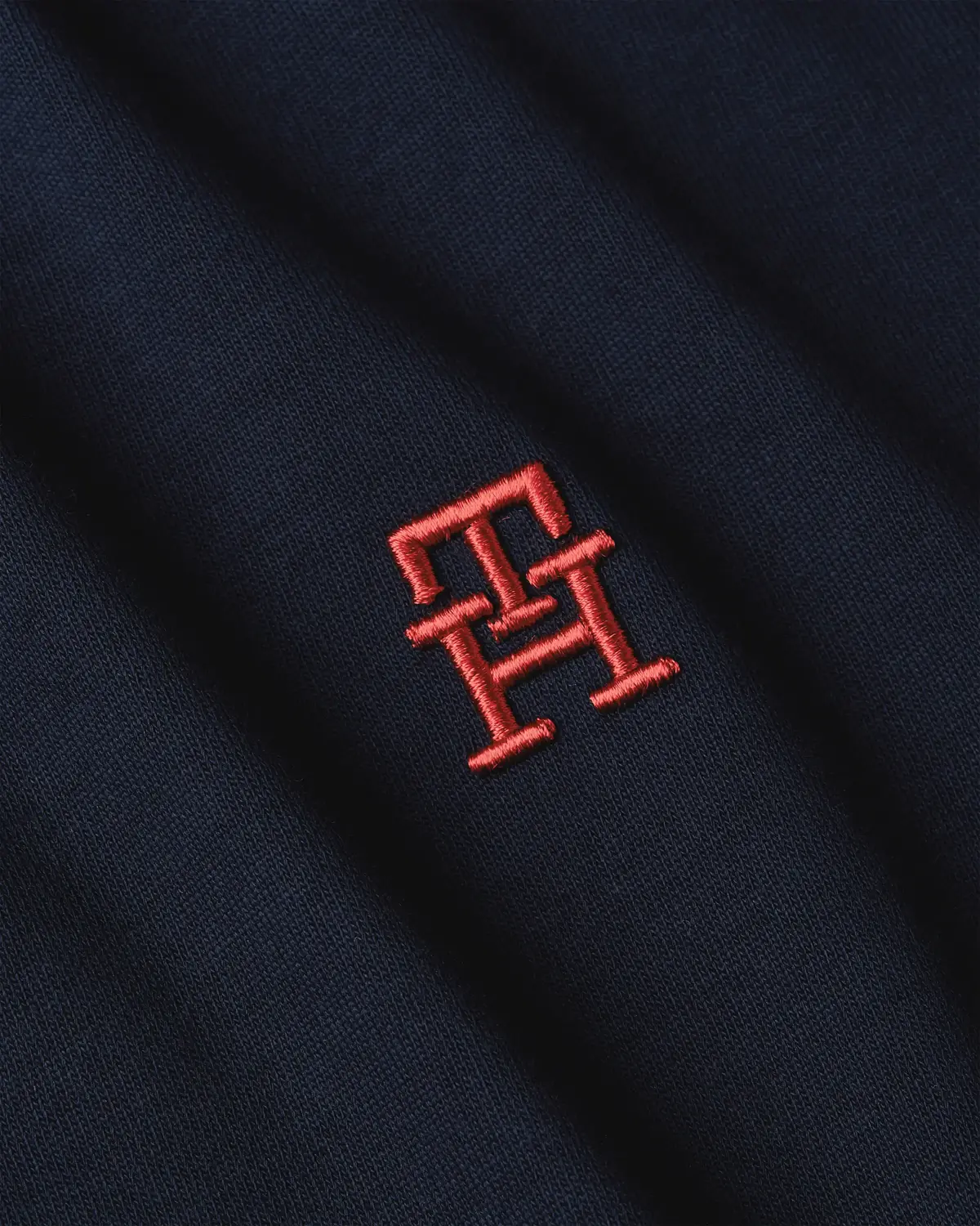 Tommy Hilfiger MONOGRAM IMD TEE, DW5 Siyah Erkek T-Shirt & Polo