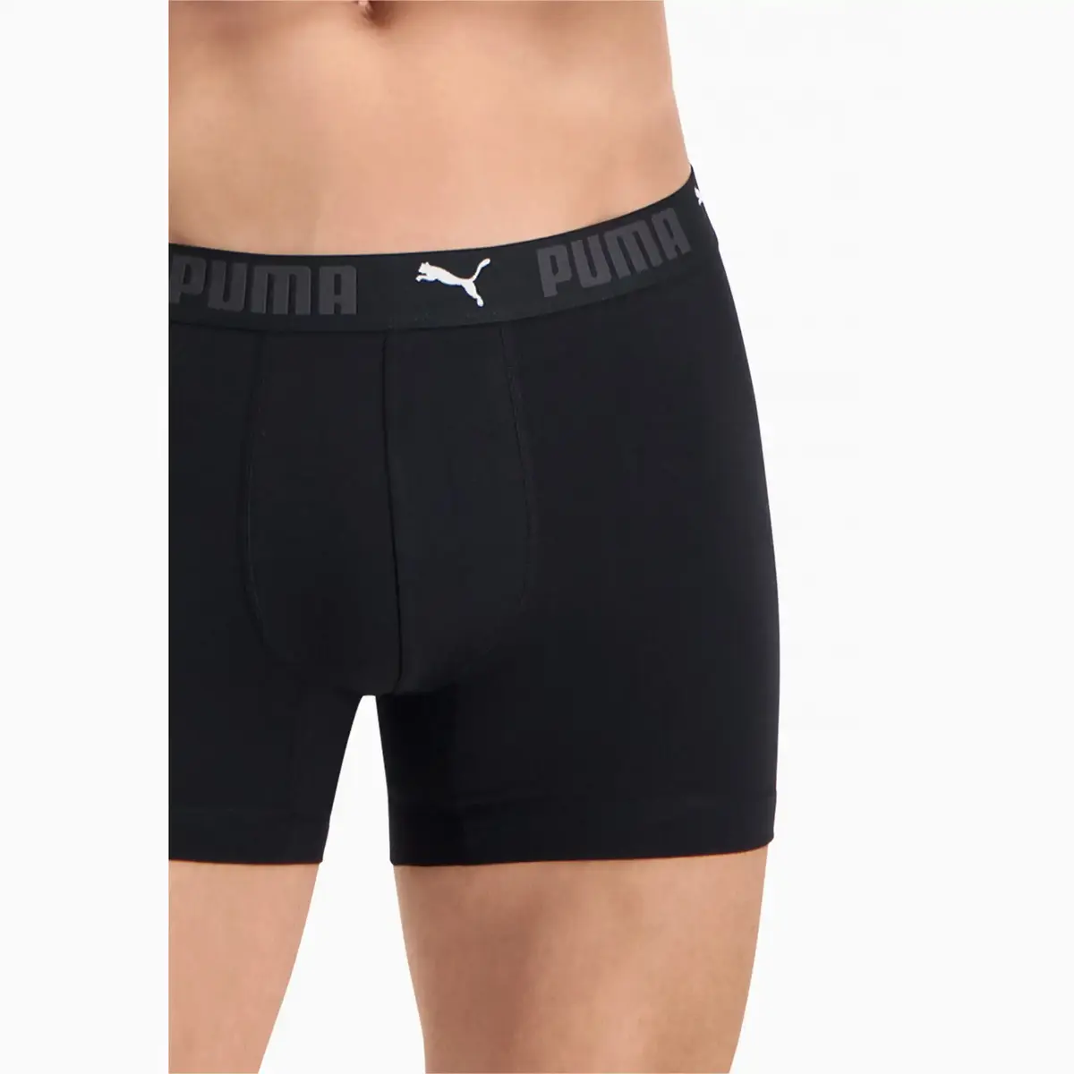 Puma PUMA SPORT COTTON BOXER 2P black Siyah Erkek 2'li Boxer