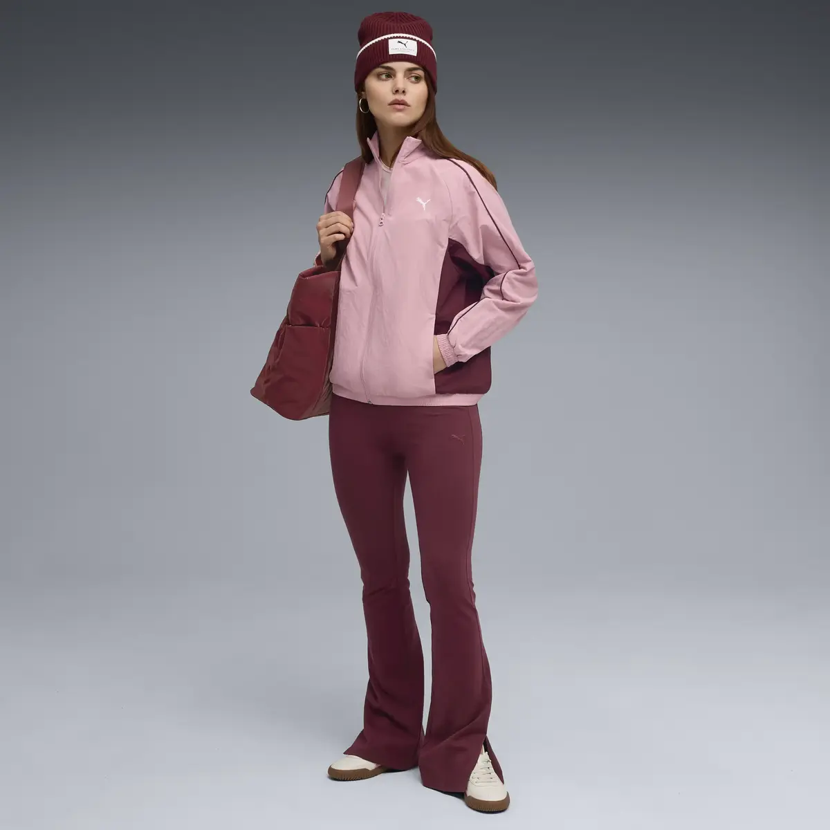 Puma SPORT Full-Zip Jacket Pembe Kadın Ceket