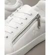 Calvin Klein CLASSIC CUPSOLE ZIP LOW IN Beyaz Erkek Günlük Spor Ayakkabı