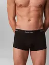 Calvin Klein LOW RISE TRUNK 3PK Siyah Erkek 3lü Boxer Set