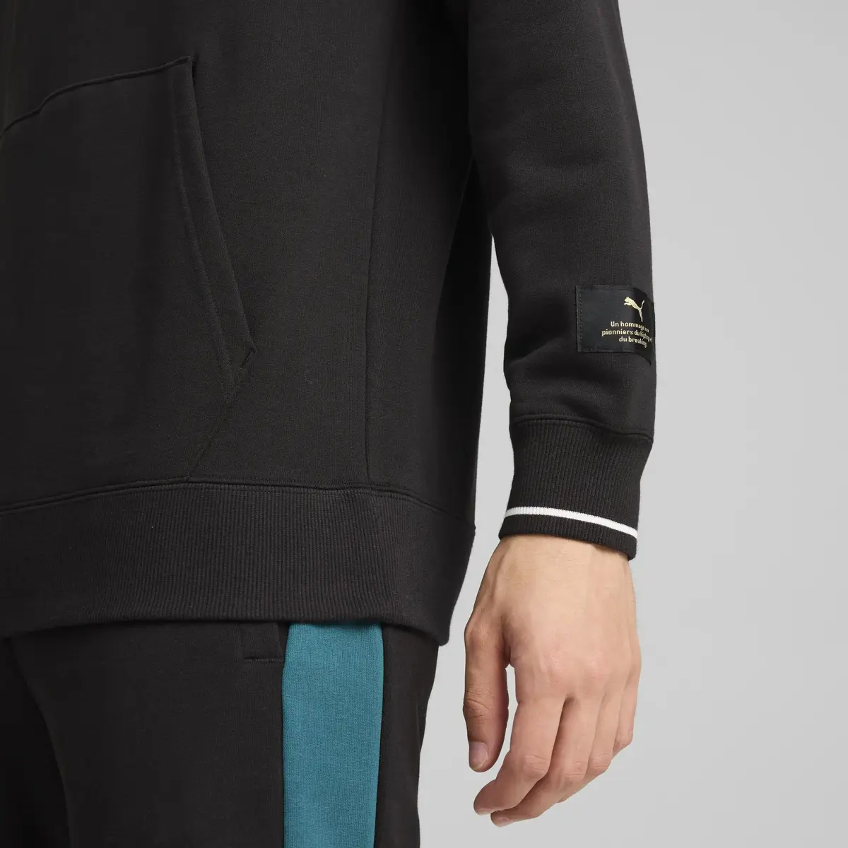 Puma CLASSICS PLAY.PARIS. Hoodie Siyah Erkek Hoodie