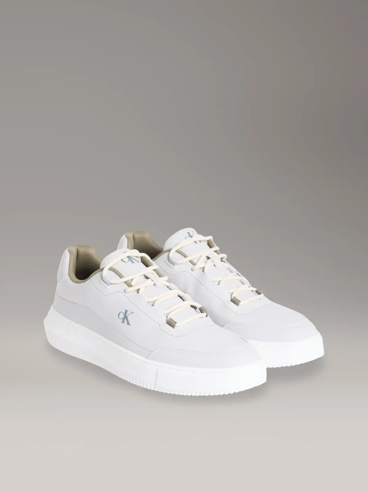 Calvin Klein CHUNKY CUPSOLE TECH, 0IS Beyaz Erkek Spor Ayakkabı & Sneaker