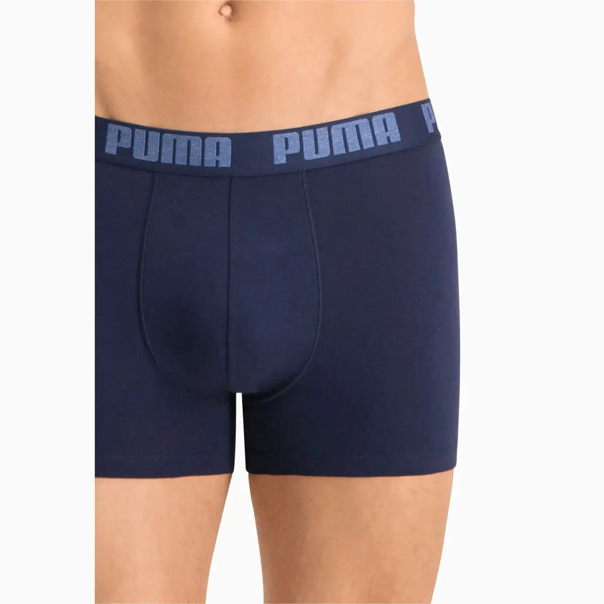 Puma PUMA BASIC BOXER 2P navy Lacivert Erkek 2'li Boxer