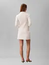 Calvin Klein INTERLOCK MINI SKIRT Beyaz Kadın Mini Etek