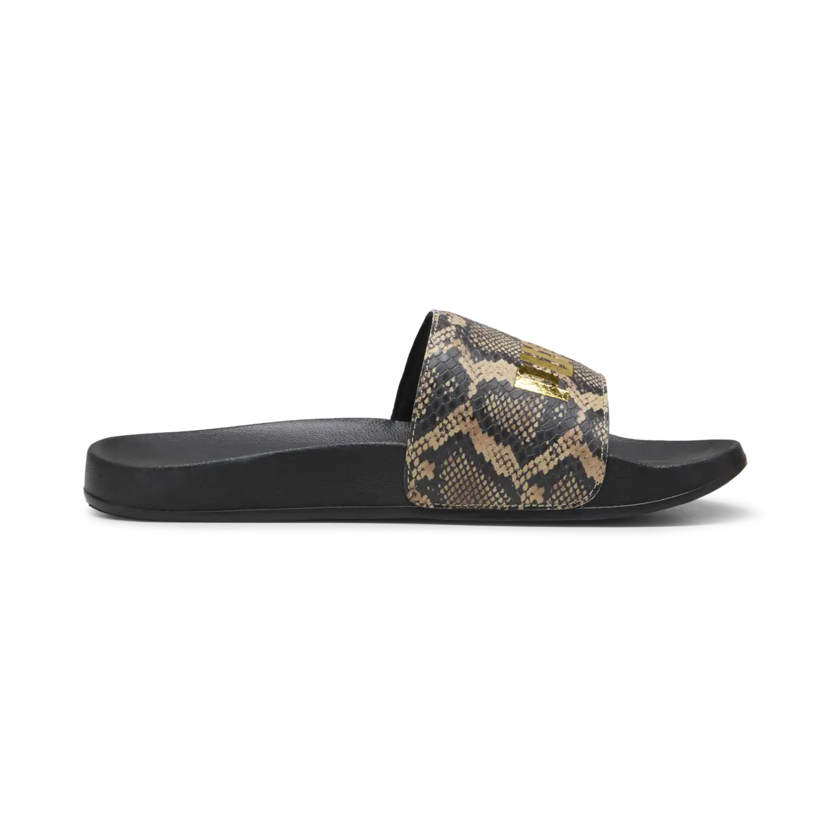 Puma Leadcat 2.0 Snake Chic Siyah Kadın Terlik