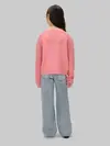 Calvin Klein MONOLOGO CN SWEATER, VAZ Pembe Kız Çocuk Sweatshirt