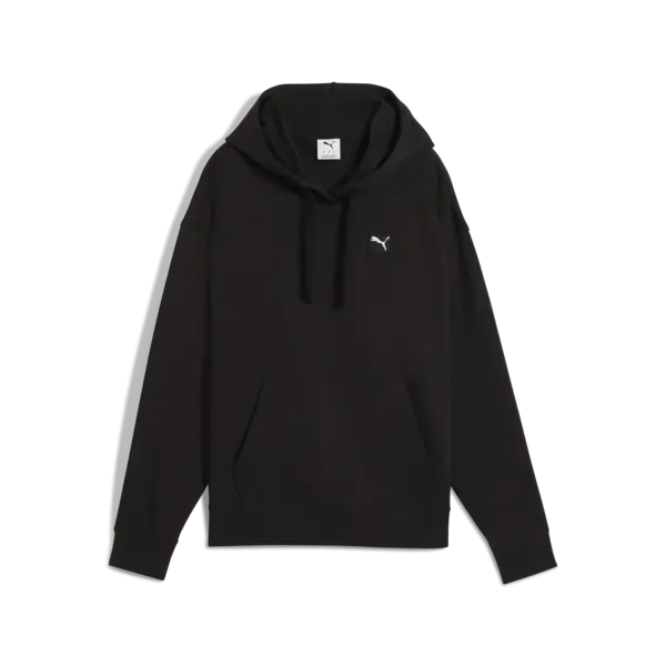 PUMA ESS ELEVATED ComfortHoodieTR Kadın Siyah Hoodie